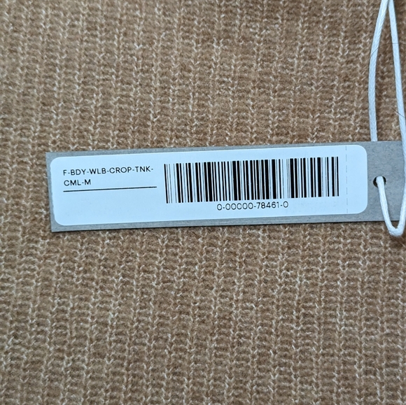 NWT Everlane The Cozy-Stretch Tank In Camel Size Medium - Picture 5 of 7